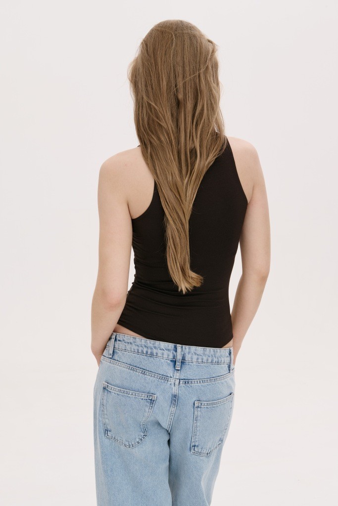 ТРИКОТАЖНИЙ БОДІ ОБТИСЛОГО КРОЮ 1255 зображення 1